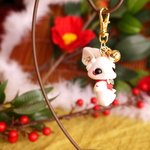 和紅・兎のキーホルダー♪