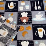 ランチョンマット(32cm×42cm)＊給食ナフキン＊入園入学/通園通学【164-B】