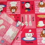 ランチョンマット(32cm×42cm)＊給食ナフキン＊入園入学/通園通学【168-B】