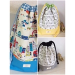 オーダー品巾着袋3点