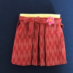 ※ronoさまご予約品※メルちゃんの袴（はかま）*エンジに矢絣
