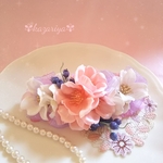 *＊Kazariya*＊夢花🌸。。花水木のロングバレッタ。。🌸🍃