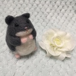 羊毛フェルトハムスター(ノーマル、タッチver)