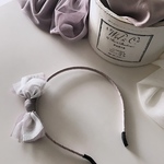linen  × Tulle  KIDSカチューシャ