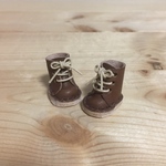 オビツ11 サイズ  編み上げブーツ   茶