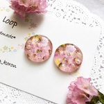 お花いっぱいのイヤリング/ピアス