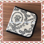 Dolce★YUWAダマスクローズ柄★DVD/CDメディアケース★WH