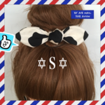 ⑤リボン ヘアゴム