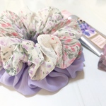 Powder purple floral