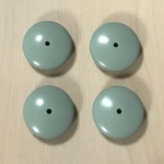 VINTAGE ALOEGREEN DISC BEADS