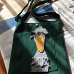 ハシビロコウの斜め掛けbag