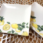 レモンのデザートプレート