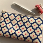 限定1★クッション入り★ふかふかシンプルポーチ★モバイルバッテリー★充電器