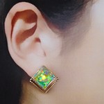オーロラ風　ピアス/イヤリング