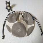 new⭐️order ⭐️まんまる あんぱん   巾着 ポーチ 