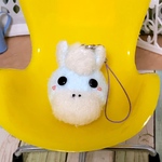 ミニ生首ストラップ＊お馬さん