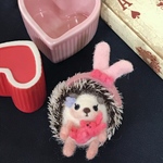 うさぎさん大好きハリちゃん