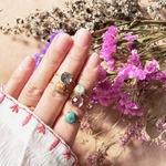 ❤︎stone ring❤︎