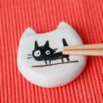 箸置き（猫型M）黒猫さん　