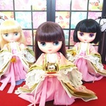 ミディブライスサイズ  三人官女 ＊ひな祭りの時間＊ 着物  着せ替え outfit   