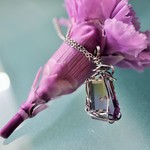 アメトリンタンブルのペンダント