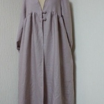 リネン　アンティークモープ　コート👗