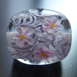 紫レース玉　桜