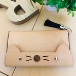 本革ねこちゃんiPhoneケース