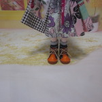 ブライスのかわいい革のブーツ☆ミニチュアブーツ☆ハンドメイド