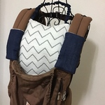 再販 だっこ用スタイ ➕ よだれカバー ハンドメイド  プレゼント 抱っこ紐 