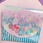 ラミネート動くパーツの移動ポケット