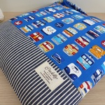 【オーダー予約品】ｓ様専用＊電車柄入園座布団セット