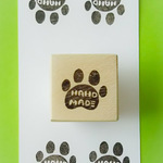 『HAND MADE』肉球＊消しゴムはんこ＊