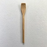 柄に丸みのあるひのきのジャムスプーン