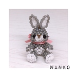 オーダー品★グレーのうさぎさん★