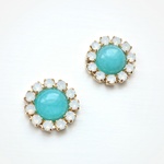 「daisy 空の青」イヤリング/ピアス