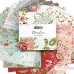 USAコットン moda charmpack 42枚セット Porcelain 生地 布 花柄