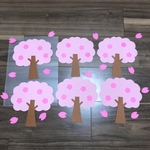 壁面飾り【さくらの木】保育園 幼稚園
