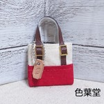 オビツ11  赤色トートバッグ(タグつき)