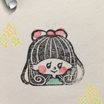 ♡nanachann104様オーダー♡似顔絵はんこ♡