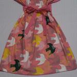 simple＊One　Piece： Birds　pink　(M)