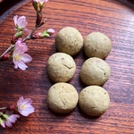 春限定    桜葉のボールクッキー