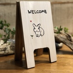 うさぎさんのミニイーゼル