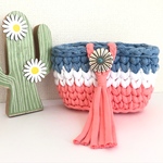 ズパゲッティ🏝大人可愛い爽やかポーチ