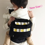 新サイズ♡抱っこ紐バッグ　旧抱っこ紐リュック　黒　ママバッグ　マザーズバッグ　ショルダー　リュック　ベビーカーバッグ