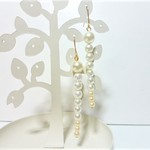 ロングパールシンプルピアス＆イヤリング