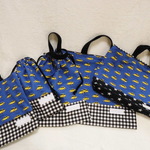 19mayu様専用　オーダー☆レトロカーブルー５点