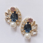 no472/パールビジューピアス