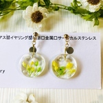 春の新作デー2019、レジンイヤリング、レジンピアス
