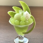 メロンゼリーパフェ